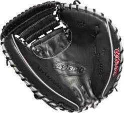 33.5 Inch Wilson A2000 SuperSkin Adult Baseball Catcher Mitt WBW100401335 -Baseball Equipment Store wilson a2000 superskin 335 inch adult baseball catcher mitt wbw100401335 10