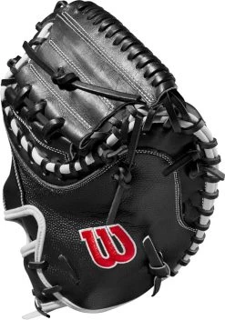 33.5 Inch Wilson A2000 SuperSkin Adult Baseball Catcher Mitt WBW100401335 -Baseball Equipment Store wilson a2000 superskin 335 inch adult baseball catcher mitt wbw100401335 11