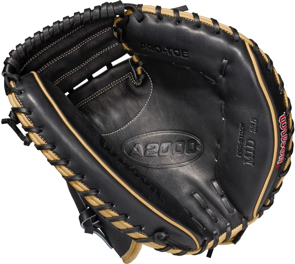 33.5 Inch Wilson A2000 SuperSkin M1D Adult Baseball Catcher Mitt WBW100114335 4 33.5 Inch Wilson A2000 SuperSkin M1D Adult Baseball Catcher Mitt WBW100114335 - Image 2