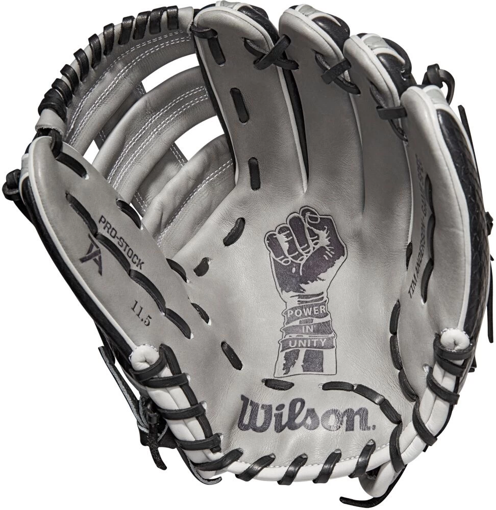 11.5 Inch Wilson A2000 SuperSkin Tim Anderson Game Model Adult Infield Baseball Glove WBW100433115 4 11.5 Inch Wilson A2000 SuperSkin Tim Anderson Game Model Adult Infield Baseball Glove WBW100433115 - Image 2