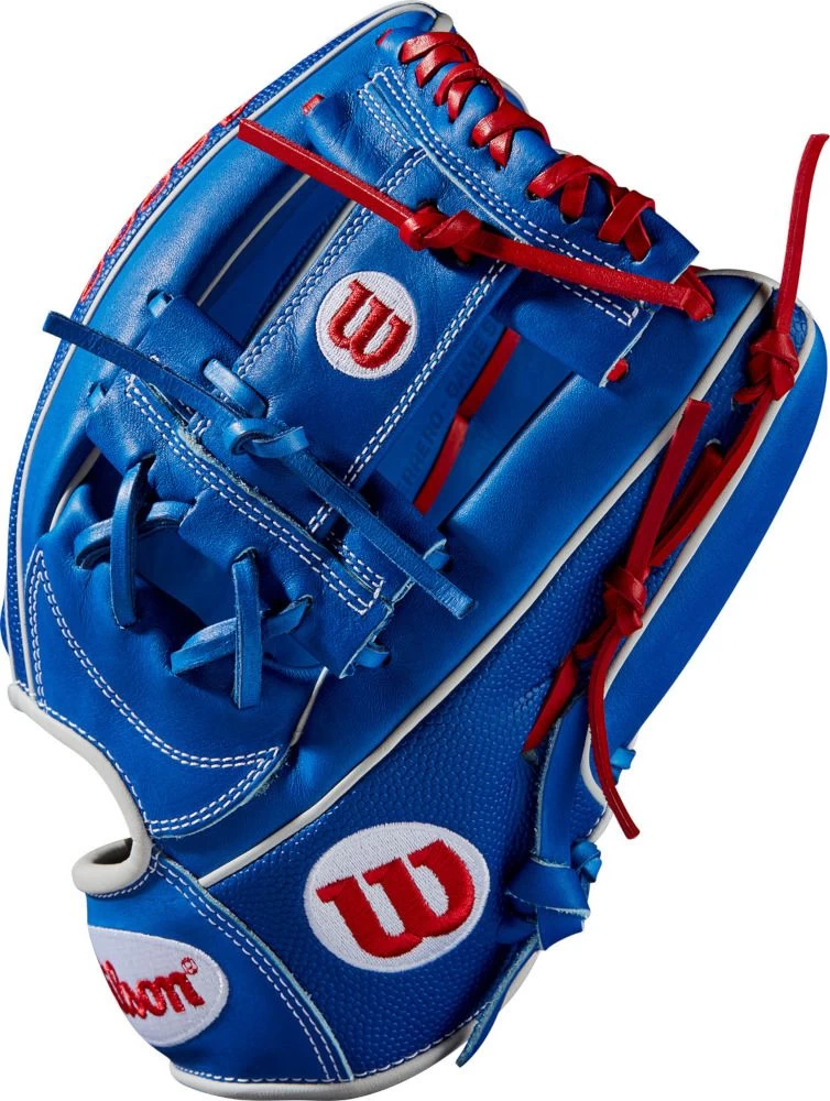 12.25 Inch Wilson A2000 SuperSkin Vladimir Guerrero Jr Game Model VG27GM Adult Infield Baseball Glove WBW1002741225 5 12.25 Inch Wilson A2000 SuperSkin Vladimir Guerrero Jr Game Model VG27GM Adult Infield Baseball Glove WBW1002741225 - Image 3