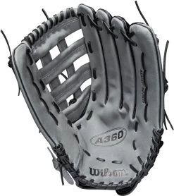 15 Inch Wilson A360 Adult Slowpitch Softball Glove WBW10019615 -Baseball Equipment Store wilson a360 15 inch adult slowpitch softball glove wbw10019615 10