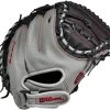 32 Inch Wilson A500 Youth Catcher's Baseball Mitt WBW10090732 -Baseball Equipment Store wilson a500 youth 32 inch catchers baseball mitt wbw10090732 11