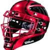 Wilson A5500 Shock FX Catcher's Helmet -Baseball Equipment Store wilson a5500 shock fx catcher s helmet 5