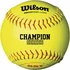 Wilson Champion Series WTA9231BASA 11 Inch Leather Softball - ASA Approved -Baseball Equipment Store wilson champion series wta9231basa 11 inch leather softball asa approved 11