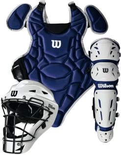 Wilson EZ Gear 2.0 Youth Large/XLarge Catcher's Gear Set WB57202LXL -Baseball Equipment Store wilson ez gear 2 youth large xlarge catchers gear set wb57202lxl 23