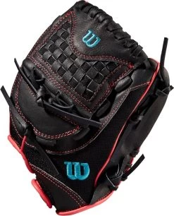 11.5 Inch Wilson Flash Girl's Fastpitch Softball Glove WBW100415115 -Baseball Equipment Store wilson flash 115 inch girls fastpitch softball glove wbw100415115 11