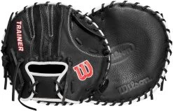 Wilson Trainer Adult Infield Pancake Training Glove WBW100997275 -Baseball Equipment Store wilson trainer adult infield pancake training glove wbw100997275 16